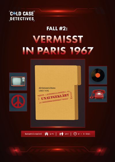 Cover für das Spiel "Vermisst in Paris 1967"